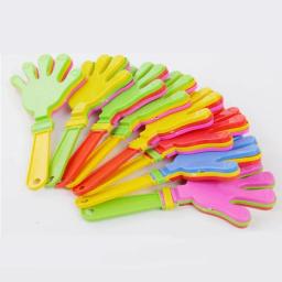 Brinquedos coloridos Hand Clapper para crianças, cor aleatória, Palm Clap, Cheering Birthday Gift, favores de festa, Clapping Props, moda, 3pcs - Image 1