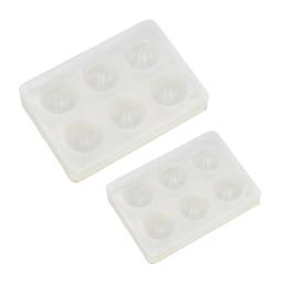 Placa paleta pintura silicone reutilizável, bandeja mistura para misturar cores 97qe - Image 1