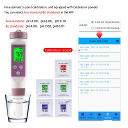 Digital Bluetooth APP Smart Controller Tester Analisador ORP/EC/Salinidade/S. Medidor G/Temp/PH/TDS para laboratórios de piscina de aquário - Image 6