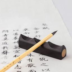 Suporte De Caneta De Caligrafia Criativa, Durável Chinês Escrita Brush Holder, Portátil Prático De Madeira Mesa Pen Stand, Desktop Decor - Image 5