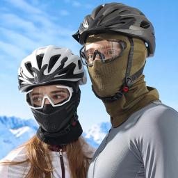 Motocicleta térmica equitação máscara facial, Balaclava cabeça tampa, chapéu de esqui, bicicleta, motocicleta, windproof, macio, quente, headwear - Image 3