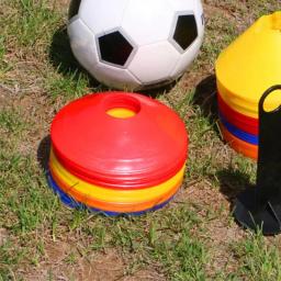 Disco De Treinamento De Futebol, Marcação De Plástico De Futebol, Cones De Treinamento, Esporte Portátil, Basquete, Treinamento De Skate, Iniciantes, 1 Pc - Image 1