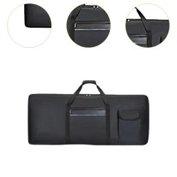 Estojo acolchoado do teclado com alças de mochila, 61 teclas, estojo, piano eletrônico - Image 5