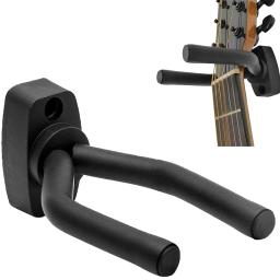 1-3 pçs suporte de guitarra montagem na parede peças acessórios exibição instrumento doméstico ukulele guitarras gancho cabides de parede picaretas de guitarra - Image 3