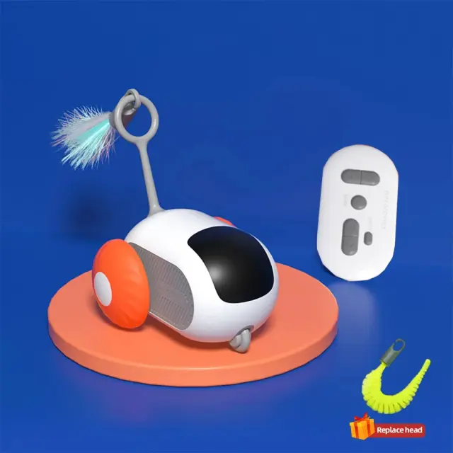 Brinquedo Interativo Automático para Cães e Gatos: Controle Remoto e Treinamento Divertido