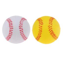 Soft PU Baseball Softball, Prática De Treinamento Profissional, Sport Team Game, 9" - Image 3