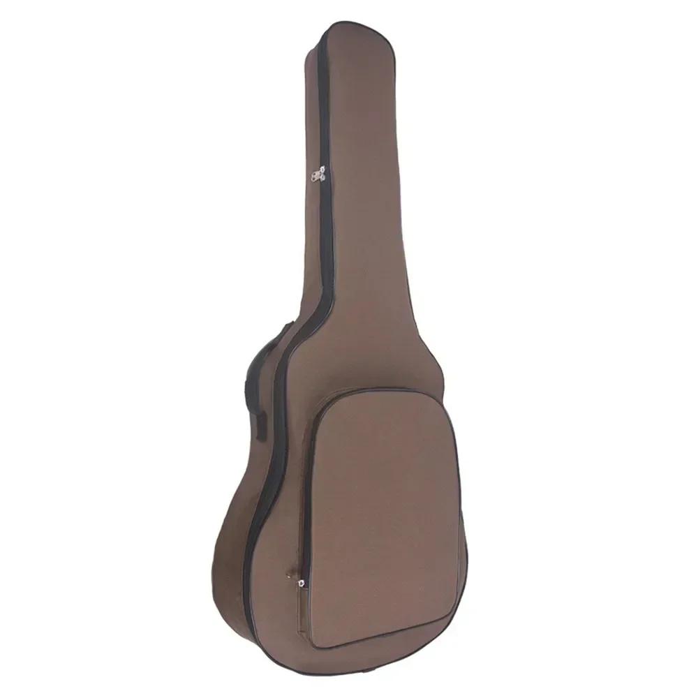 Acolchoado impermeável clássica guitarra saco, estojo, suporte, padrão, tecido Oxford, peças de guitarra, tamanho completo - Image 1