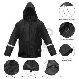 Roupa de bicicleta impermeável masculina, conjunto impermeável ciclismo, equipamento leve esporte ao ar livre, camisa e Calça, homem, 2024 - Image 2