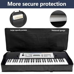 Impermeável Oxford Pano Piano Bag, bolsa espessada, 61 chaves, Mala do teclado, acessórios do instrumento eletrônico - Image 2