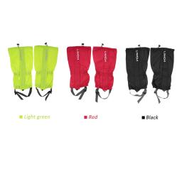 Lixada-Outdoor zíper encerramento Unisex polainas, Leggings de pano impermeável, Capa para ciclismo snowboard, 1 par - Image 2