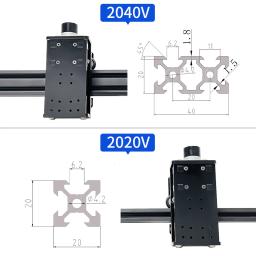 Liftable Up and Down Laser Bracket, suporte de ajuste para gravador a laser CNC de 2 eixos, ajuste a altura - Image 2