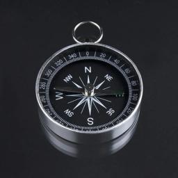 Bússola De Emergência De Alumínio Portátil, Leve, Sobrevivência Ao Ar Livre, Caminhadas Turísticas, Ferramentas De Acampamento, Equipamentos - Image 4