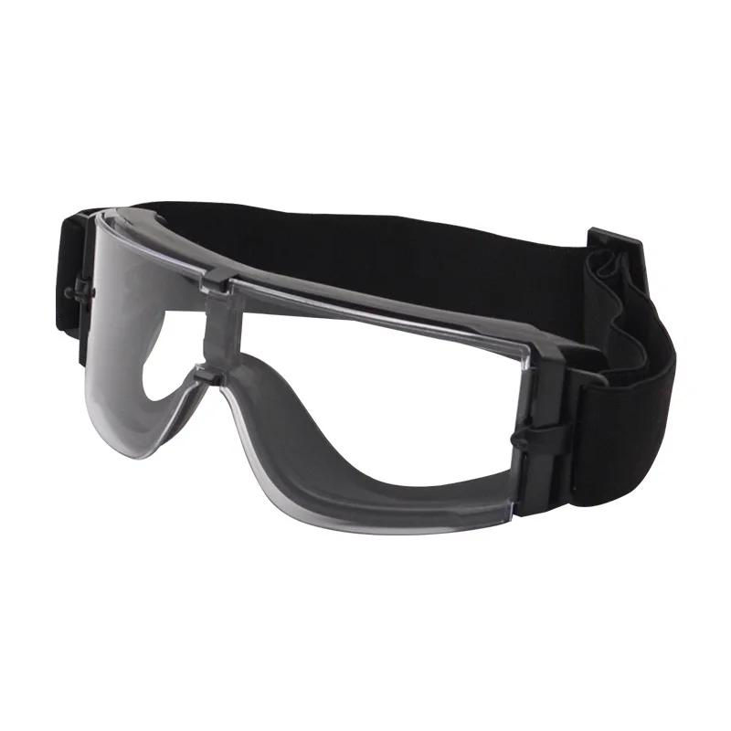 Óculos de tiro tático para homens e mulheres, óculos para motocicletas, proteção Paintball - Image 1