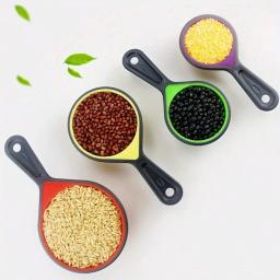 Conjunto De Ferramentas De Medição De Cozimento De Silicone, Copo De Medição, Dobrável, Farinha De Café, Açúcar, Ferramentas De Cozinha - Image 2