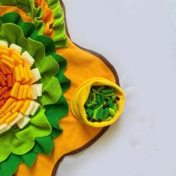 Multi-Funcional Sniff Mat para cães, alimentação do cão, Busters do tédio, filhotes, jogos do cão, tratar dispensador - Image 5