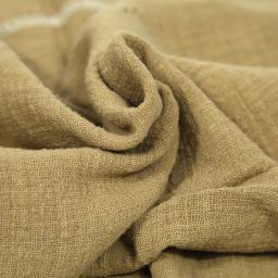 Tecido de algodão fino e macio, Material Orgânico de Cor Sólida, Linho Natural Puro para Costura, Roupa artesanal, Patchwork - Image 1