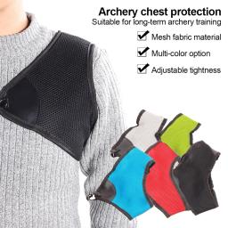 Ajustável Archery Peito Protector Gear, Chestguard, Caça Acessórios, Respirável, Seguro, Arco Proteção, Tiro, 1Pc - Image 5