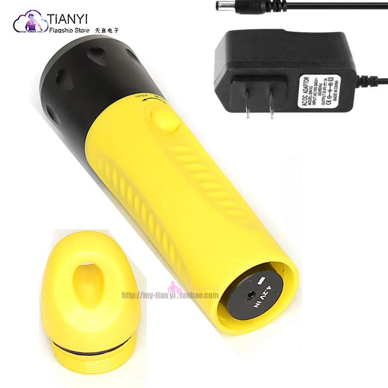 Longa lanterna de mergulho, iluminação submersível à noite, luz submersível à prova d'água, luz forte, foco L2, plástico - Image 1