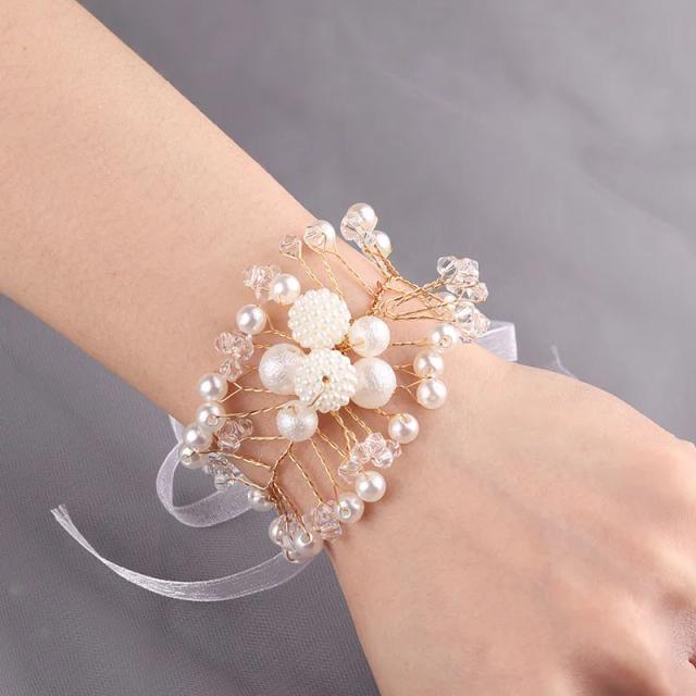 Presentes Elegantes: Pulseiras de Corsage para Dama de Honra e Meninas no Casamento
