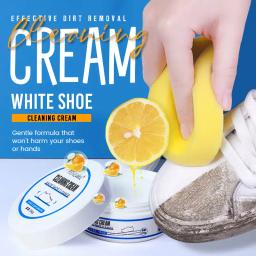 Creme De Limpeza De Sapatos Brancos Reutilizáveis, Sapatos Limpador, Calçados Esportivos Domésticos, Limpe Sapatos de Lona, Limpe Esponja - Image 1