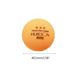 YD61 3 estrelas profissional DJ40 tênis para bola pingue-pongue branco laranja amador - Image 6