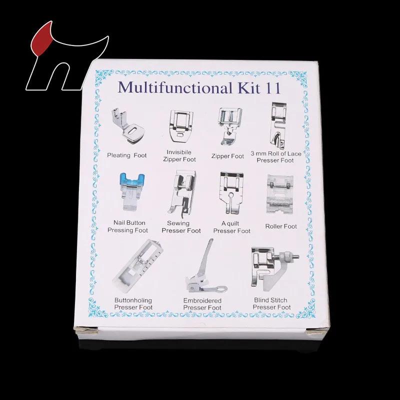 11/32/52pcs qualidade premium máquina de costura presser pés conjunto acessórios para máquina de costura doméstica - Image 1