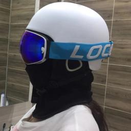 Locle capacete de esqui masculino feminino integralmente moldado crianças capacete de esqui skate snowboard motocicleta snowmobile capacete - Image 3