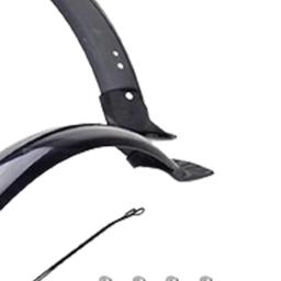 Mountain Bike Para-lamas com Montagem Hardware, Proteção De Rodas, Bicicletas Protetor Do Pneu, Ciclismo Fender Set, 24" - Image 5