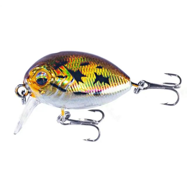 Iscas Falsas Mini Peixe Biônico Luya 3,8 cm 3,8g - Novo Para Pesca Eficiente