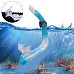 Mergulho profissional Snorkel, Snorkeling Estilo, Snorkeling Respiração Tubo, destacável Natação Respiração Tubo - Image 1