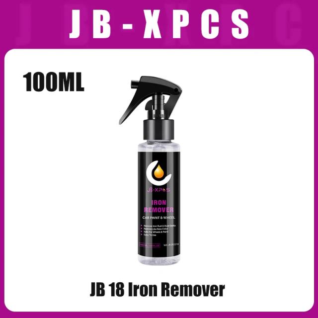 Removedor de Pó de Ferro e Ferrugem para Carros - Limpador de Tintas de Metal e Manutenção Automotiva JB 18