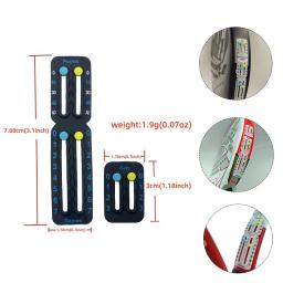 Placa de pontuação pequena original para raquete de padel de tênis 1.9g leve patente certificada anti-pintura peeling scorekeeper para aficionados - Image 2