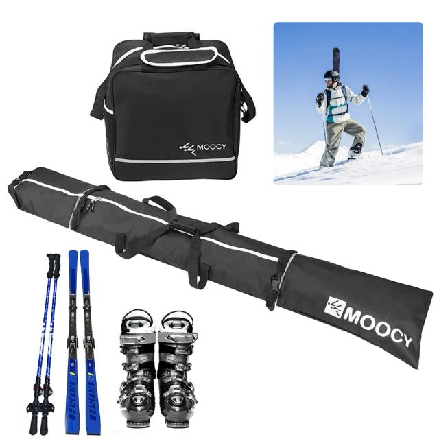Conjunto de Viagem para Esqui e Botas: Proteção Impermeável e Organização Superior