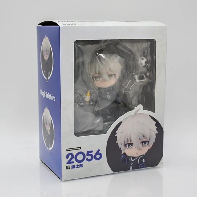 Atraente Boneco Colecionável Blue Lock Seishirou Nagi - Figura de Ação Anime 18cm Ideal para Presentes e Pesquisa