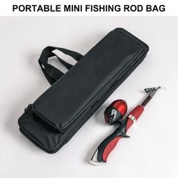 Organizador equipamento pesca, portátil, tecido oxford, vara pesca, estojo armazenamento, acessórios pesca, bolsa - Image 5