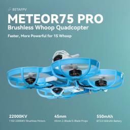 BETAFPV Meteor75 Pro Brushless Whoop Quadcopter 2024 1102 22000KV Motor C03 Câmera FPV - Image 3