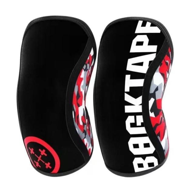 Joelheiras Neoprene 7mm com Suporte e Compressão para Homens e Mulheres - Protetor de Joelho Ideal para CrossFit e Powerlifting, 1 Par