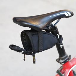 Sacos de bicicleta duráveis, Multi-Function bicicleta Saddle Bag, Impermeável MTB selim, Bolsa de armazenamento traseira, Equipamento de ciclismo - Image 1