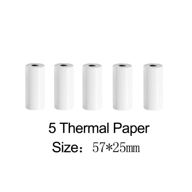 Câmera Infantil Instantânea 1080p HD com 5 Rolos de Papel