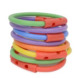 Macarrão De Piscina De Espuma Sólida Colorida Flexível, auxílio De Flutuador De água De Natação, Woggle Noodles - Image 2