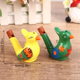 Desenho colorido Water Bird Whistle para crianças, aprendizagem precoce, brinquedo educativo infantil, instrumento musical, Bathtime Musical Toy - Image 6