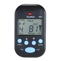 M50 Mini Profissional Clip-on LCD Digital Rhythm Metronome, guitarra, violino, baixo, cordas Acessórios Instrumento - Image 1