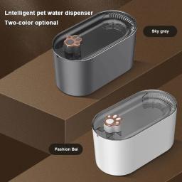 Inteligente Fonte de Água Pet para Cat, Filtro elétrico USB, Bebedor Tigela, Alimentador Cat automático, Ultra Silencioso Beber Dispenser, 3L - Image 1