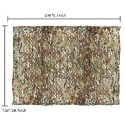 Rede De Camuflagem Portátil Para Caça Ao Ar Livre, Rede Dobrável, Pano Seco Rápido - Image 2