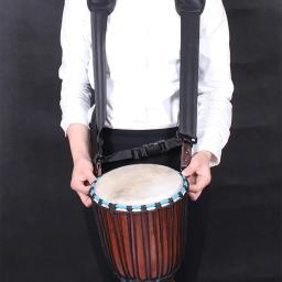 Profissional djembe cinta mão tambor cinto acessórios de percussão engrossado acolchoado ajustável djembe tambor africano alças de ombro - Image 2