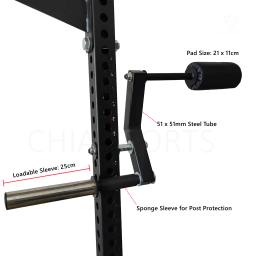 Rack De Agachamento Com Treinador De Pescoço, Treinamento De Reabilitação Muscular Pescoço, Peça Pendurada Em Casa, Ginásio Auxiliar De Fitness Equipamentos - Image 4