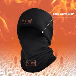 Tático Militar Esportes Cachecol, Tampas De Esqui, Coral Polar Balaclava Velo, Homens Máscara Facial, Neck Warmer, Gorros, Térmica Tampa Da Cabeça, Inverno - Image 4