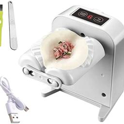 Dumpling elétrico automático, Home Dumpling Machine, Molde de prototipagem rápida automática de cozinha com colher e escova - Image 1