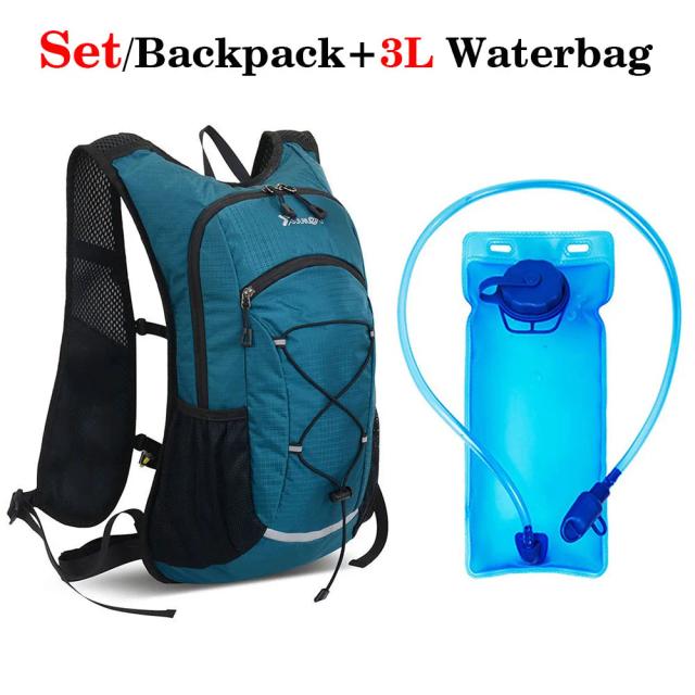 Mochila Portátil de Hidratação à Prova d'Água 3L para Esportes ao Ar Livre e Corrida