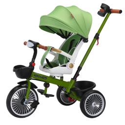 Carrinho Multi Funcional para Crianças, Triciclo Rotativo e Reclinado, 4 em 1, Idade 1-6 Anos de Idade - Image 5